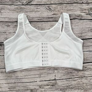 Amazon White Post Surgical Support Bra; Fully Adjustable; Size 2X